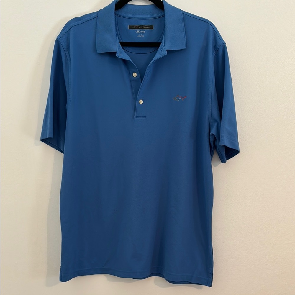 Greg Norman Classic Blue Polo Shirt